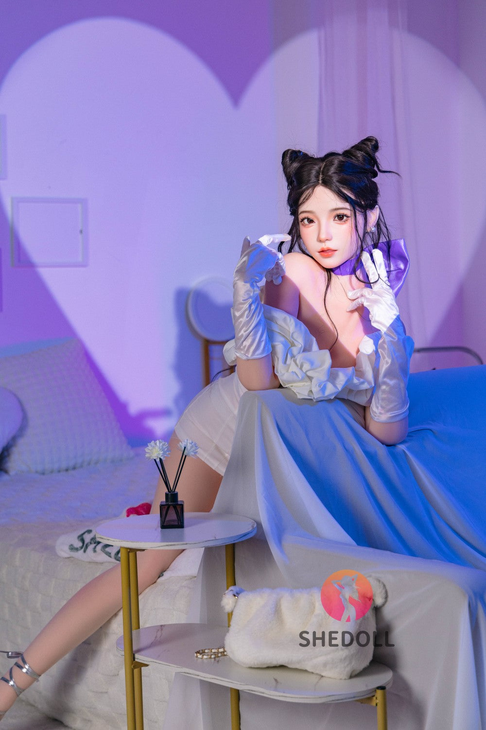 Roos sekspop (SHEDOLL 168 cm D-cup #SH138 2.0 TPE+siliconen)