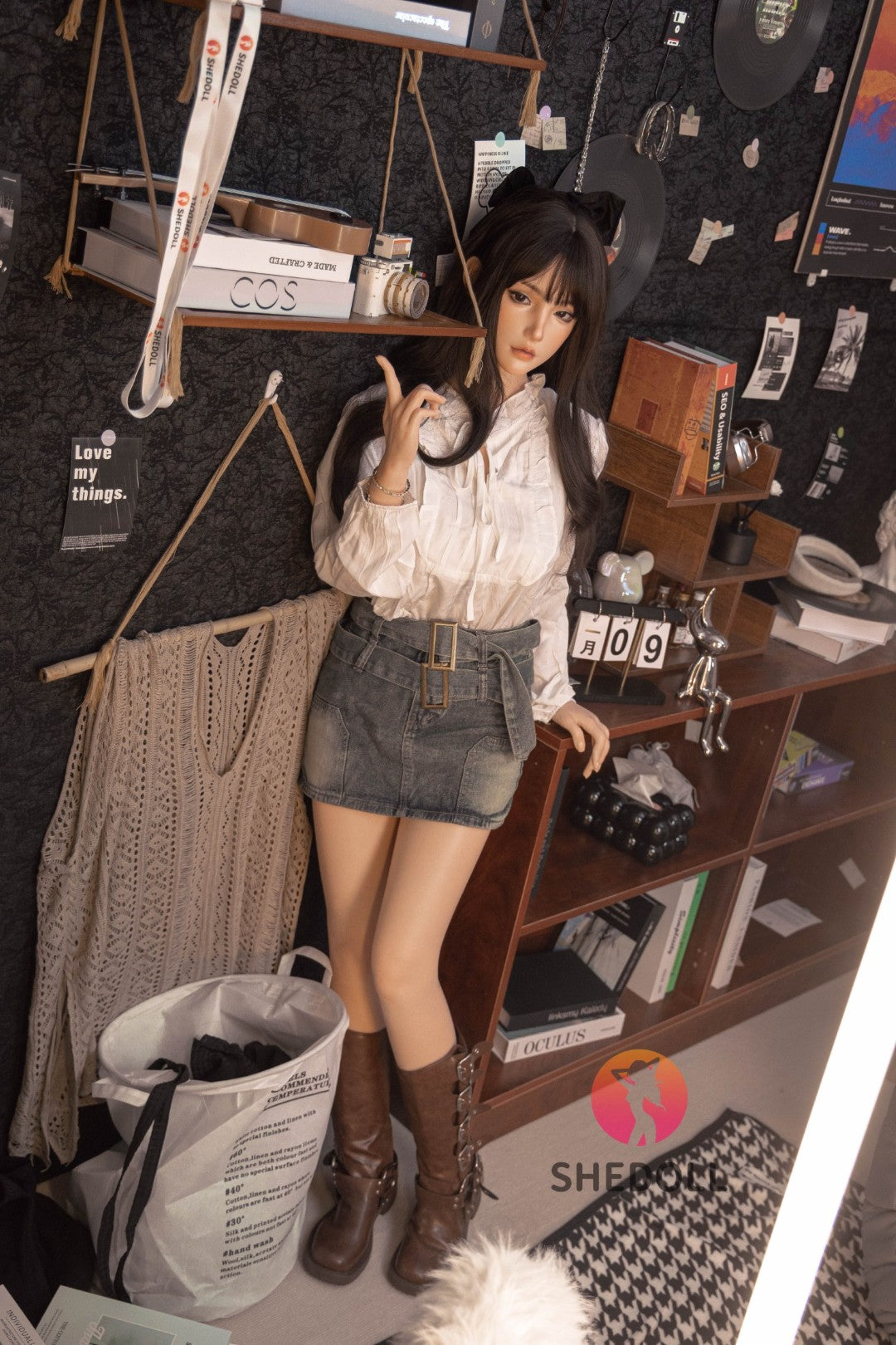 Vesper Sex Doll (SHEDOLL 158cm C-Cup #SH155 Silicone)