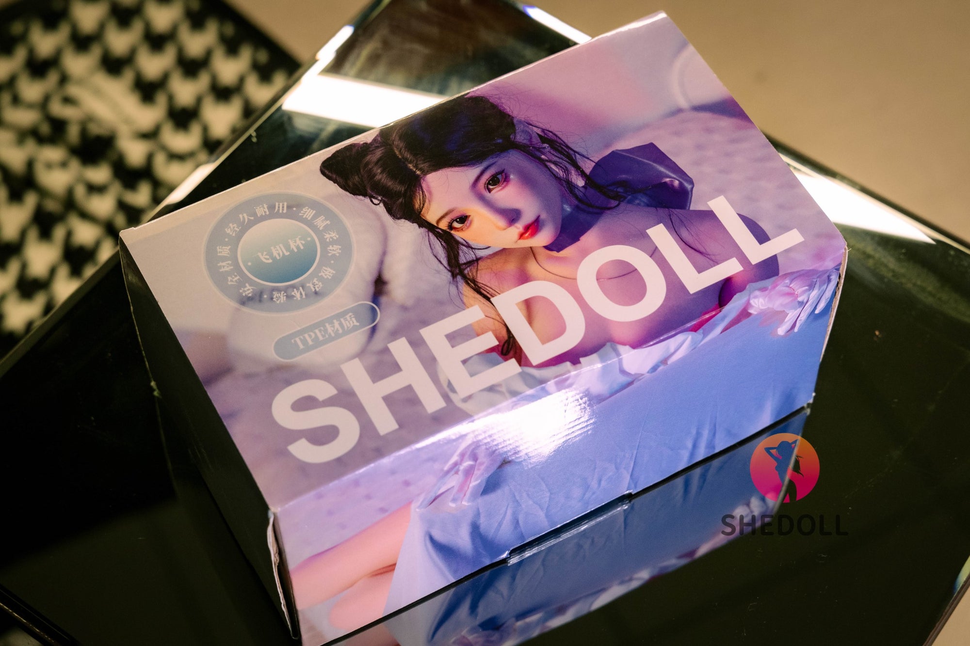 Realistische masturbator (SHEDOLL #SH160 Silicone & TPE)