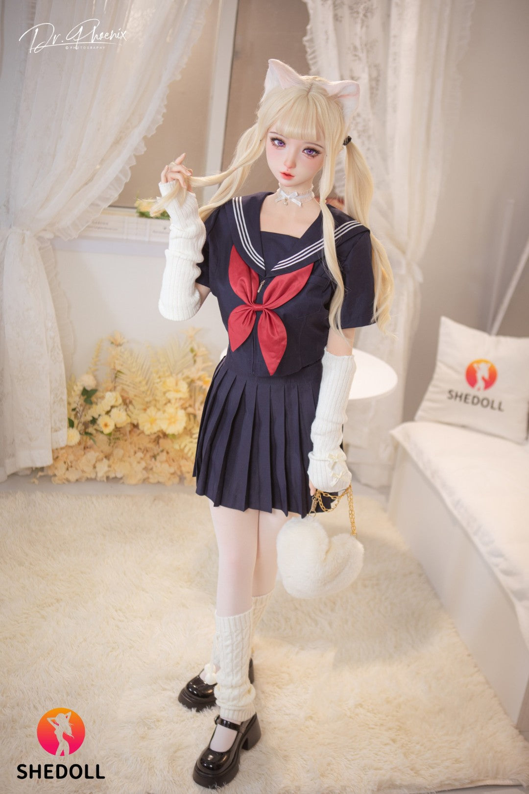 Cece Sex Doll (SHEDOLL 148cm D-Cup #SH166 2.0 Silicone)