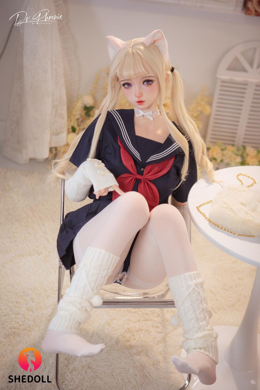Cece Sex Doll (SHEDOLL 148cm D-Cup #SH166 2.0 Silicone)