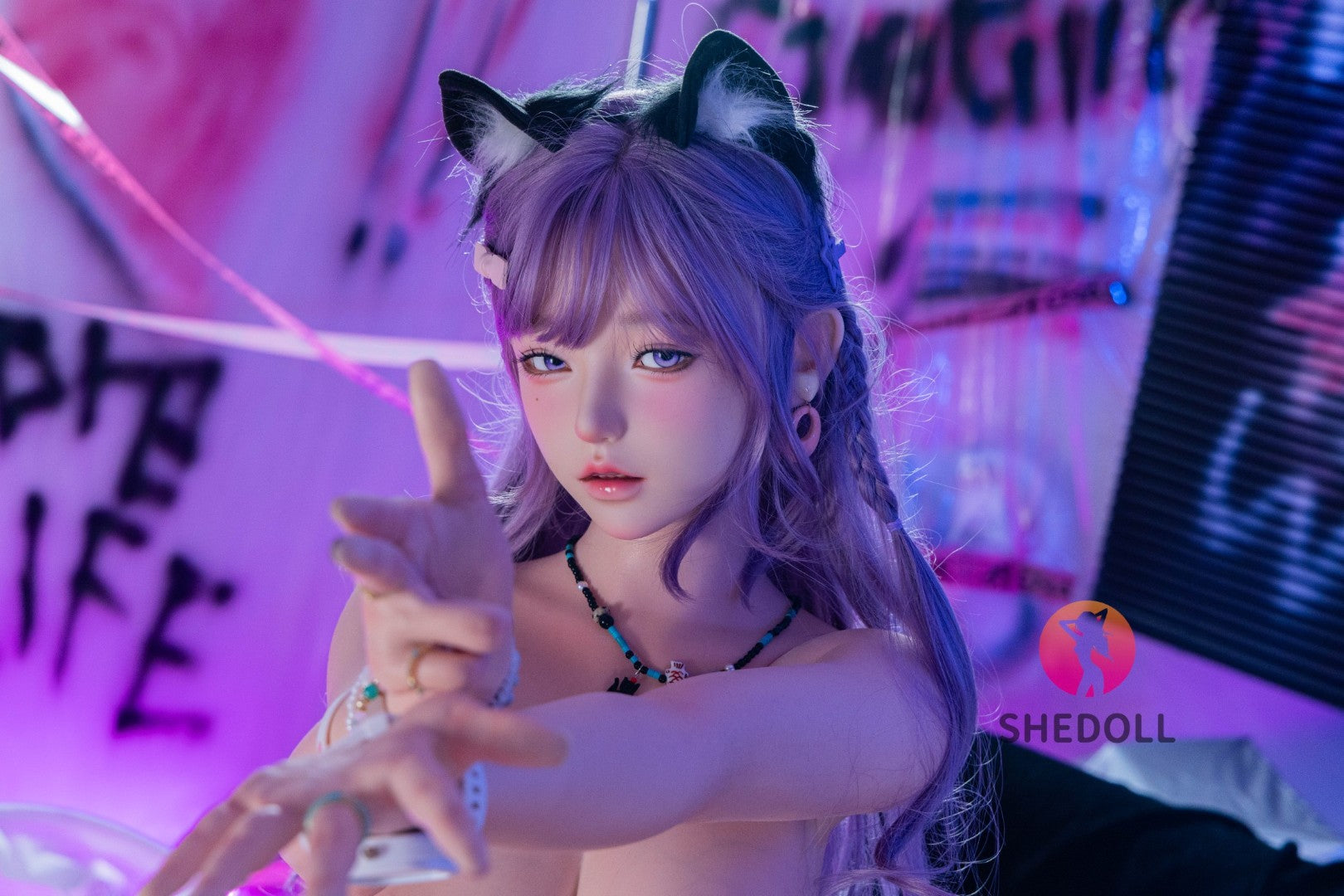 Jasmine Sex Doll (SHEDOLL 168cm D-CUP #SH180 2.0 Silicone)