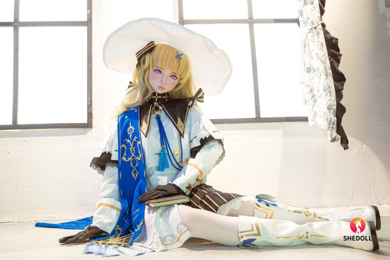 Phoebe-sekspop (SHEDOLL 152 cm A-cup #SH189 2.0 TPE+siliconen)