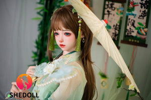 Aileen Sex Doll (SHEDOLL 156cm e-cup #Sh191 2.0 siliconen)
