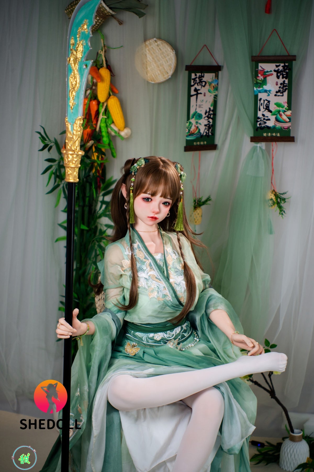 Aileen sekspop (SHEDOLL 156 cm E-cup #SH191 2.0 siliconen)