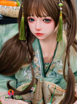 Aileen Sex Doll (SHEDOLL 156cm e-cup #Sh191 2.0 siliconen)