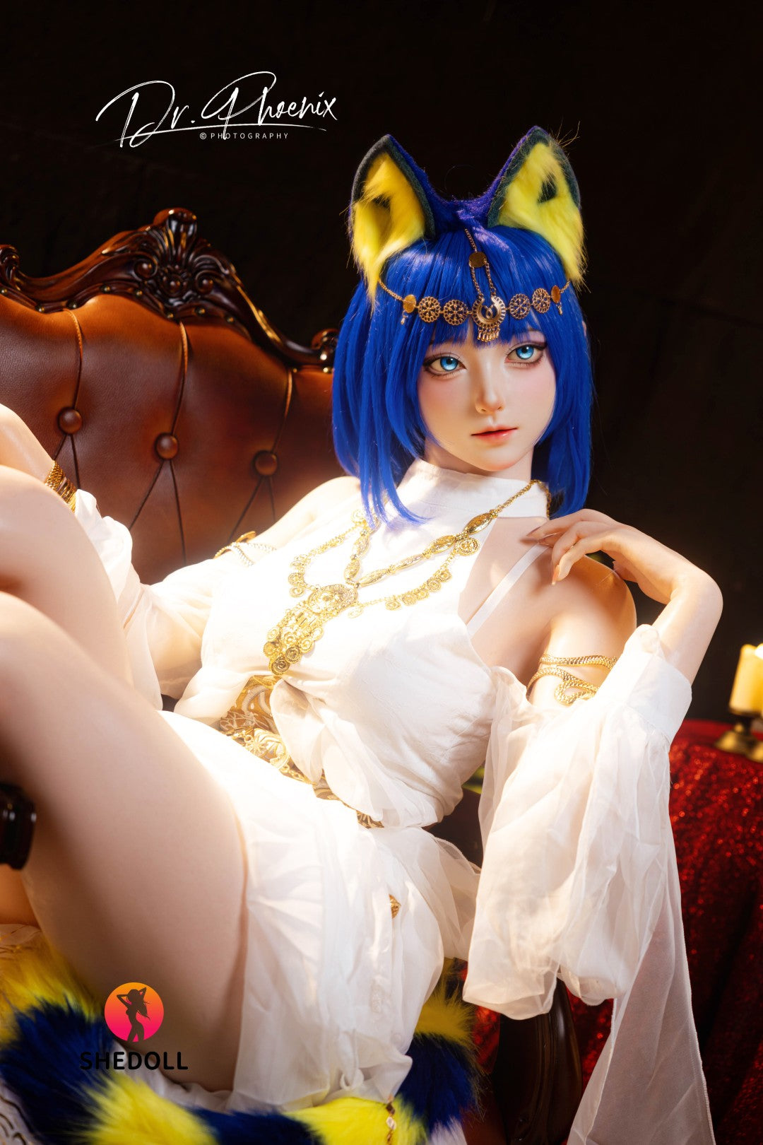 Ankha Sex doll (SHEDOLL 168cm D-cup #SH192 2.0 silicone)
