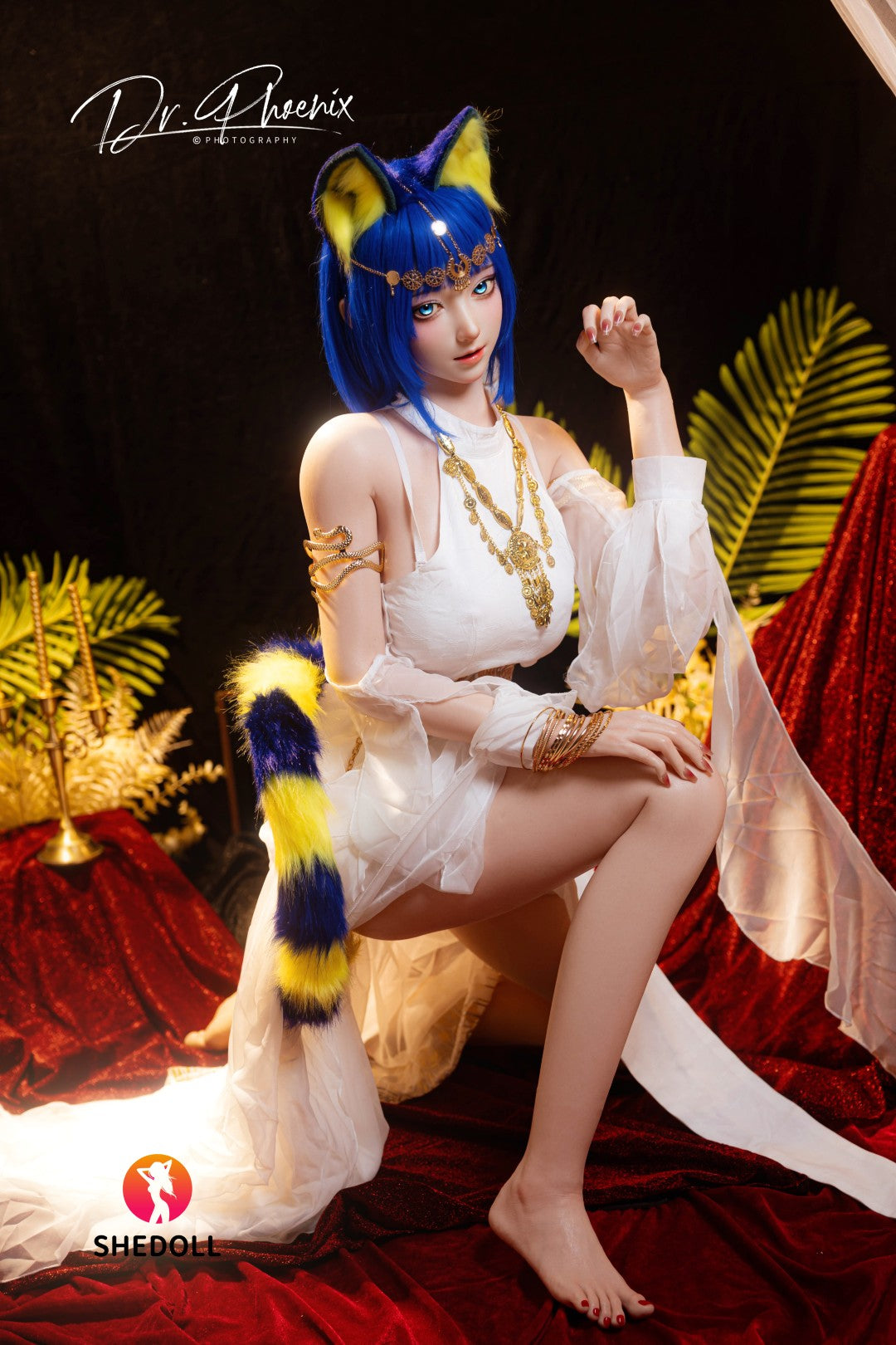 Ankha Sex doll (SHEDOLL 168cm D-cup #SH192 2.0 silicone)