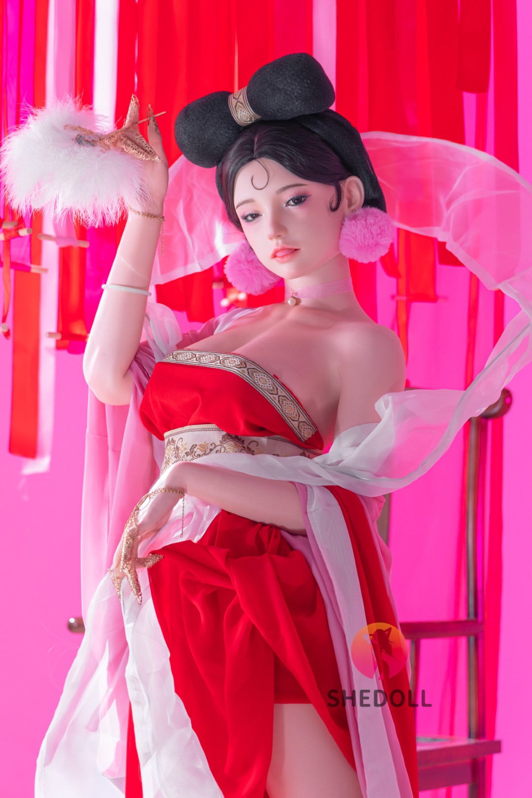 Vesper-sekspop (SHEDOLL 168 cm D-cup #SH193 2.0 siliconen)