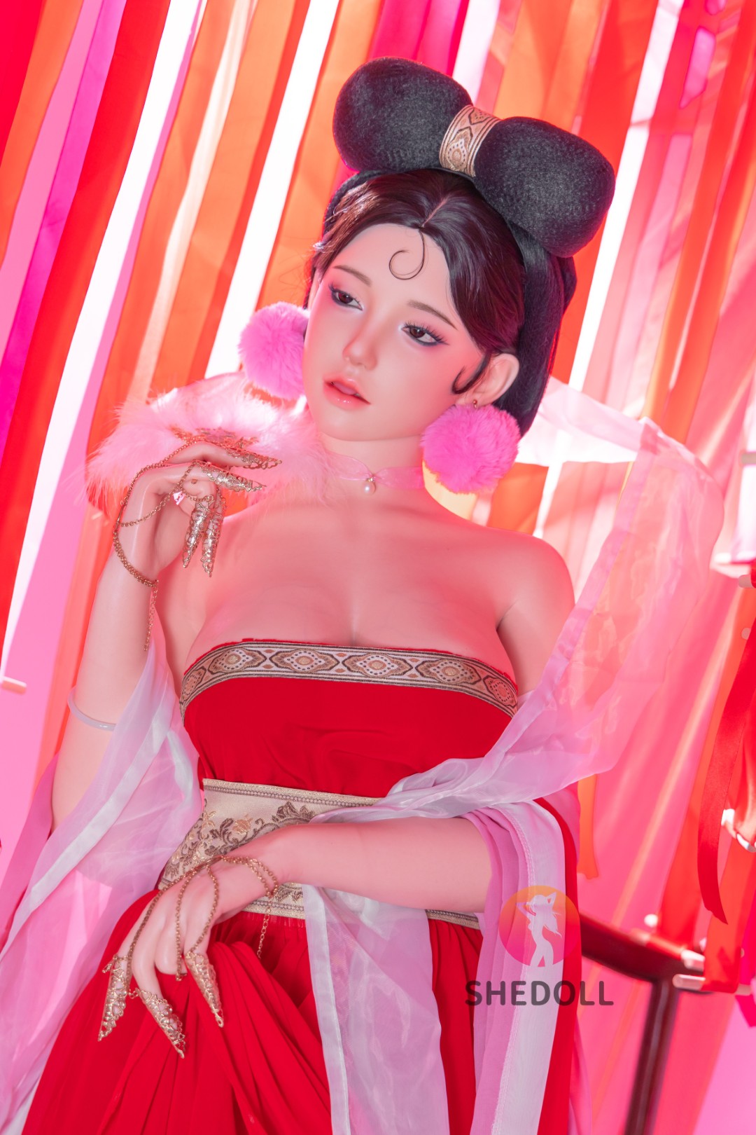 Vesper-sekspop (SHEDOLL 168 cm D-cup #SH193 2.0 siliconen)