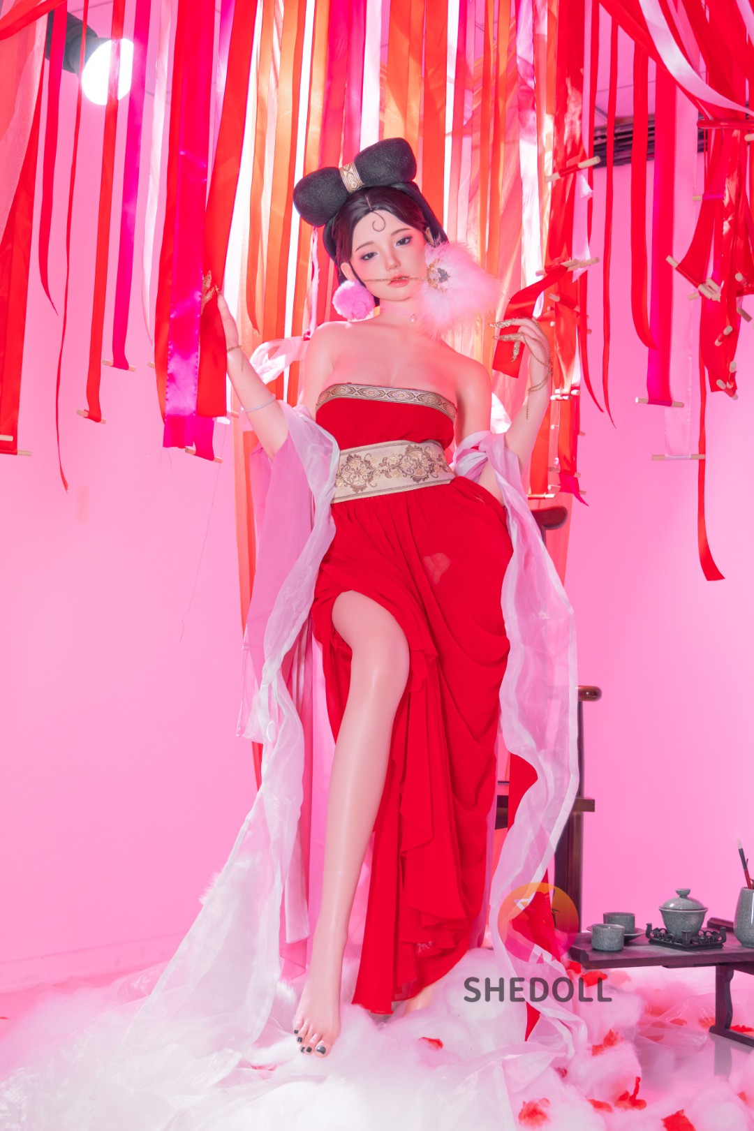 Vesper-sekspop (SHEDOLL 168 cm D-cup #SH193 2.0 siliconen)