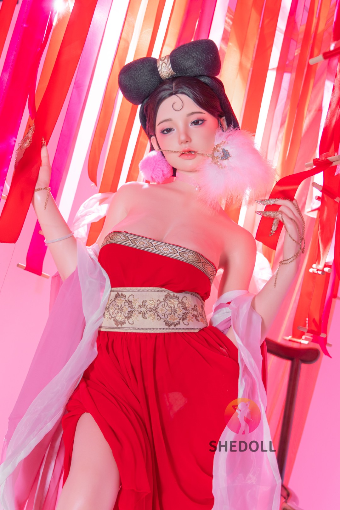 Vesper-sekspop (SHEDOLL 168 cm D-cup #SH193 2.0 siliconen)