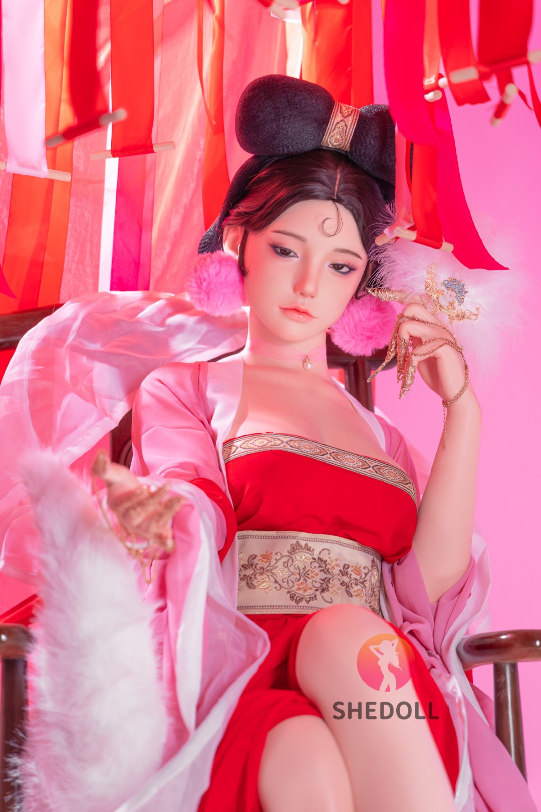 Vesper-sekspop (SHEDOLL 168 cm D-cup #SH193 2.0 siliconen)