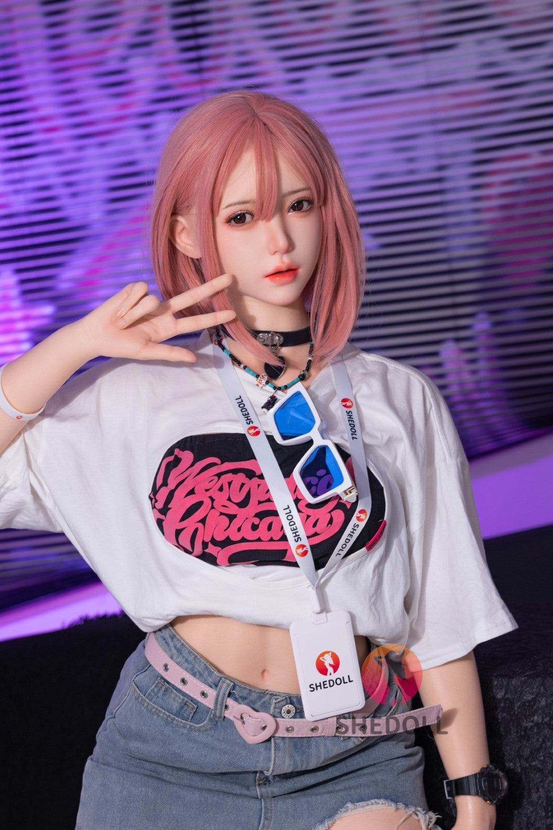 Cheryl-sekspop (SHEDOLL 167 cm D-cup #SH197 2.0 siliconen)