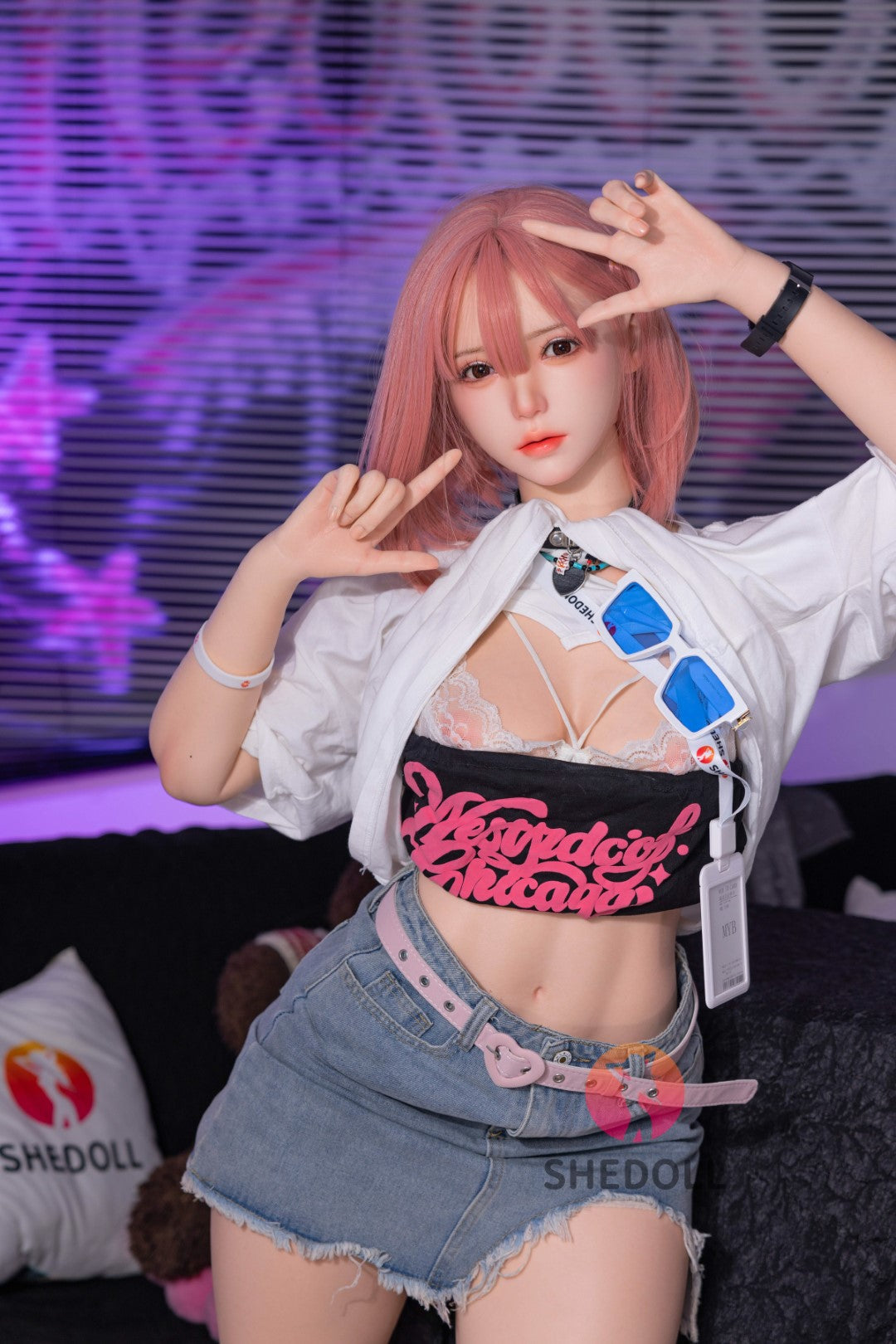 Cheryl-sekspop (SHEDOLL 167 cm D-cup #SH197 2.0 siliconen)