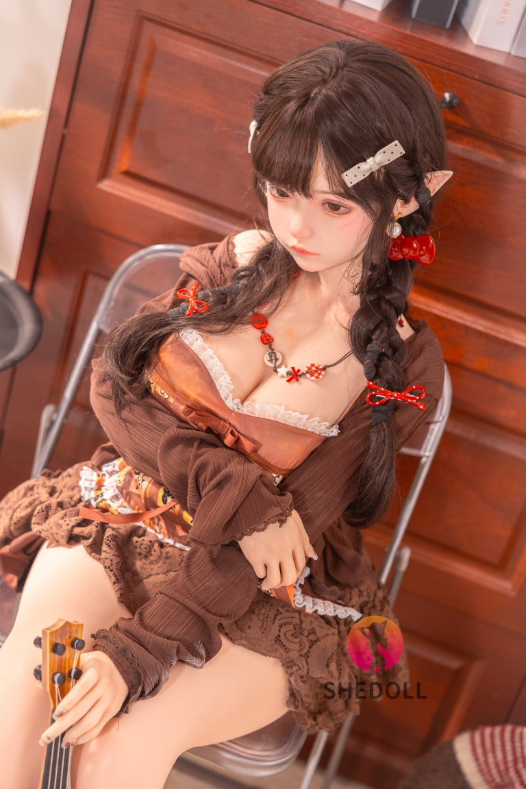 Aileen sekspop (SHEDOLL 145 cm G-cup #SH215 siliconen)