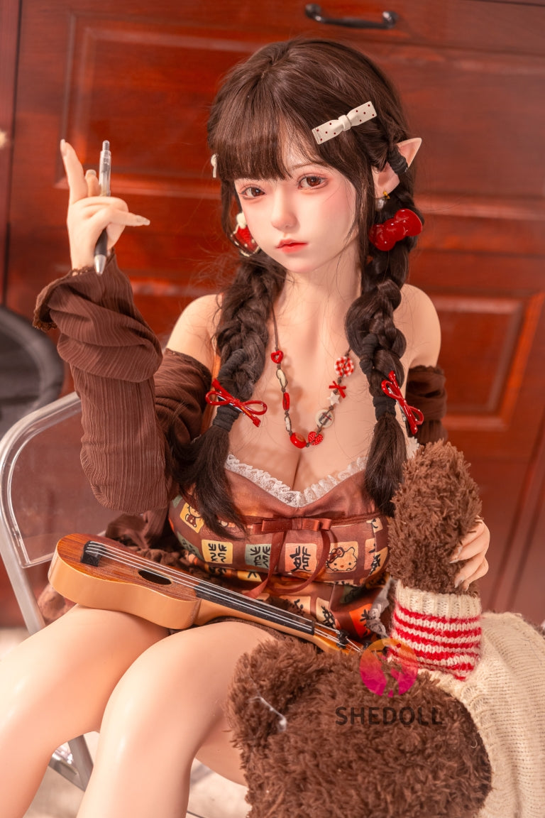 Aileen sekspop (SHEDOLL 145 cm G-cup #SH215 siliconen)