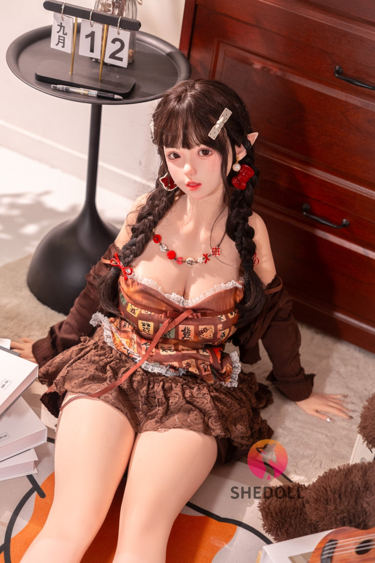 Aileen sekspop (SHEDOLL 145 cm G-cup #SH215 siliconen)