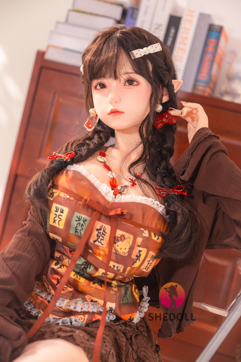 Aileen sekspop (SHEDOLL 145 cm G-cup #SH215 siliconen)