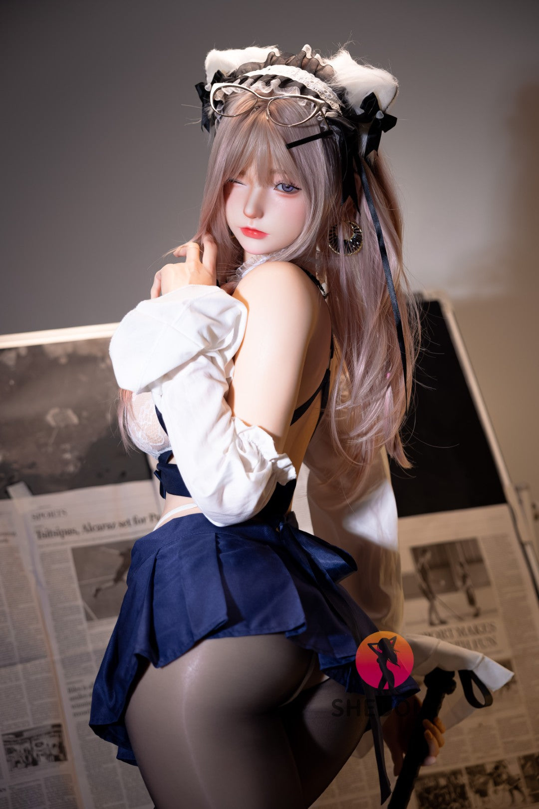 Jasmijn sekspop (SHEDOLL 168 cm D-cup #SH233 3.0 siliconen)