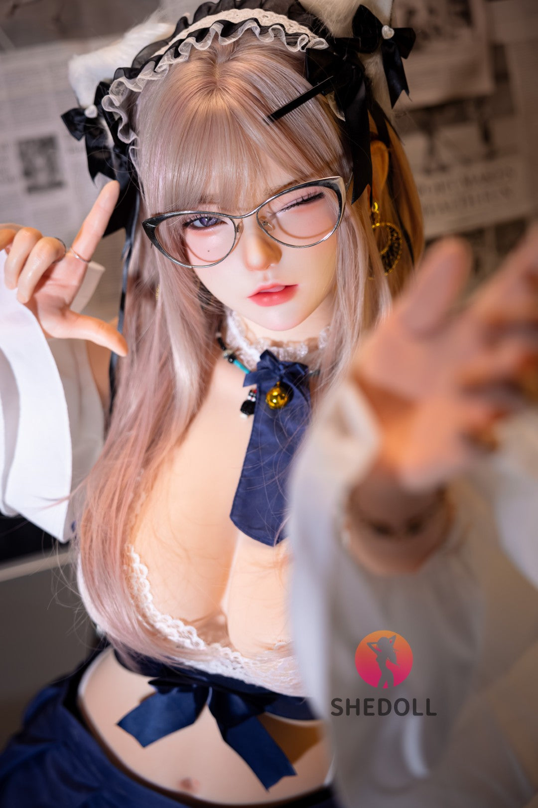 Jasmijn sekspop (SHEDOLL 168 cm D-cup #SH233 3.0 siliconen)