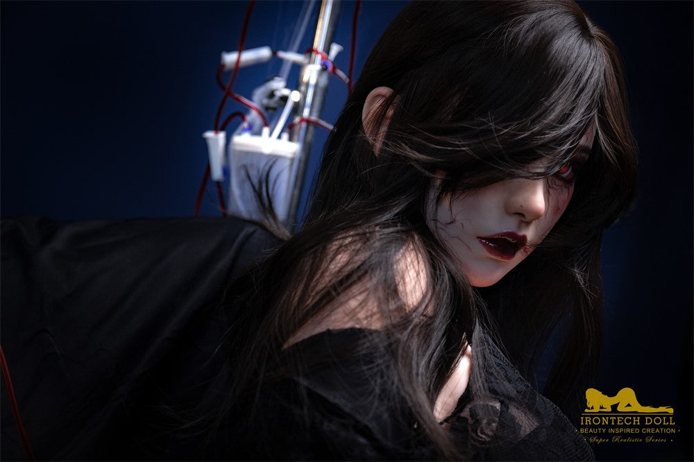 Shelly-sekspop (Irontech Doll 167 cm E-cup S40 siliconen)