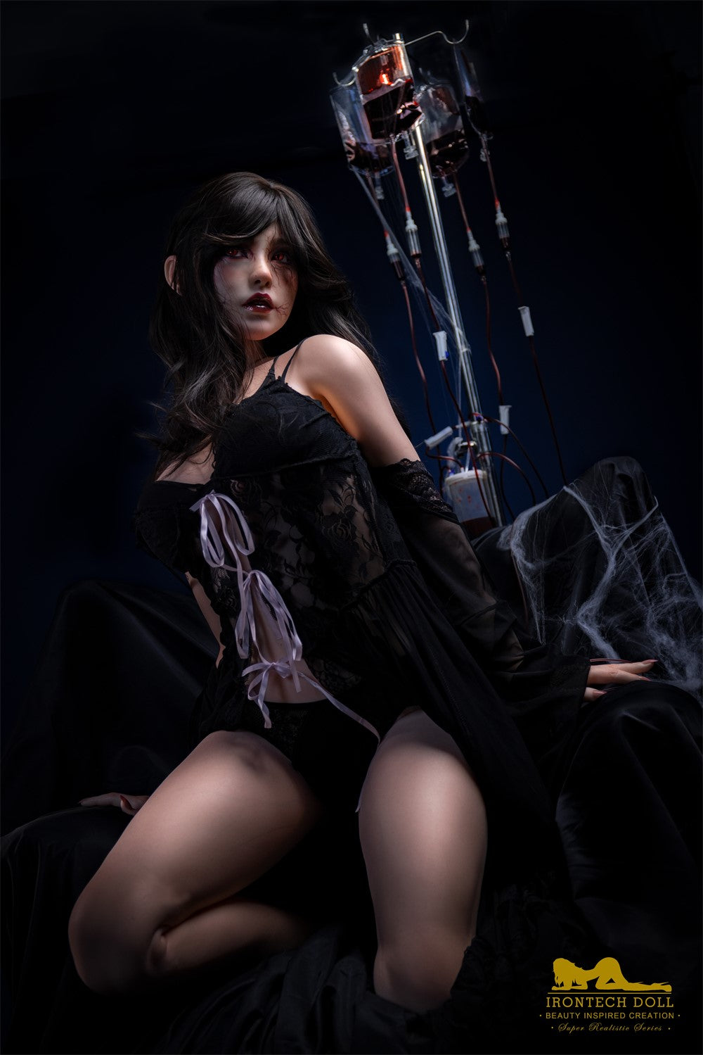 Shelly-sekspop (Irontech Doll 167 cm E-cup S40 siliconen)