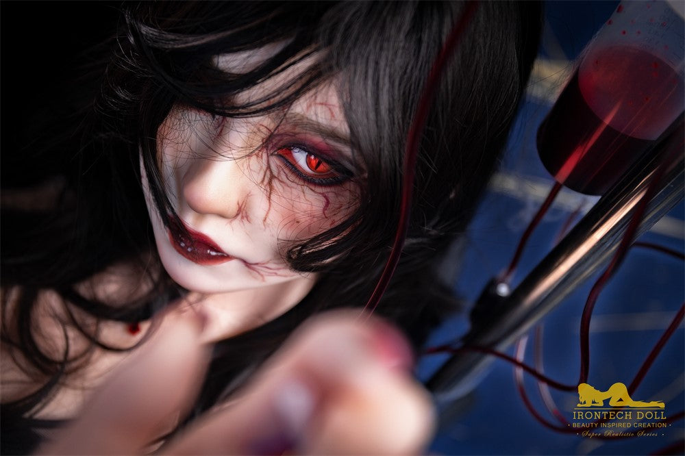 Shelly-sekspop (Irontech Doll 167 cm E-cup S40 siliconen)