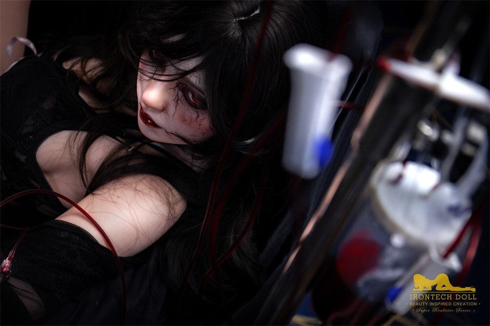 Shelly-sekspop (Irontech Doll 167 cm E-cup S40 siliconen)