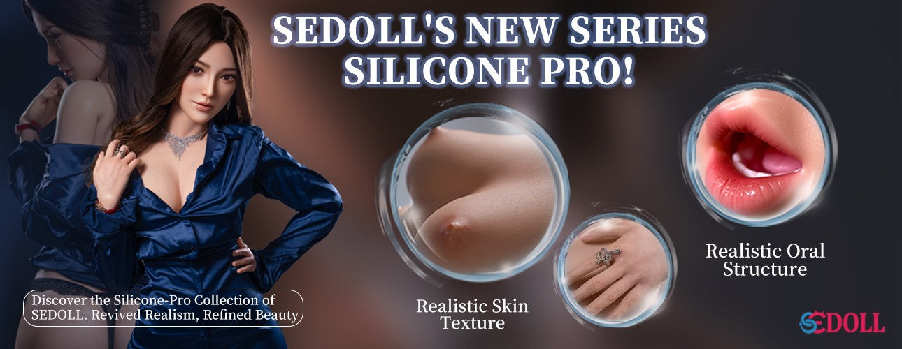 SE-Doll Silicone Pro Series – realistisk sexdocka med mjuk hudtextur, detaljerad munstruktur och naturlig kropp i premium silikon. Upptäck SE-Dolls nya kollektion av realistiska silikon sexdockor hos Docklandet Sverige.