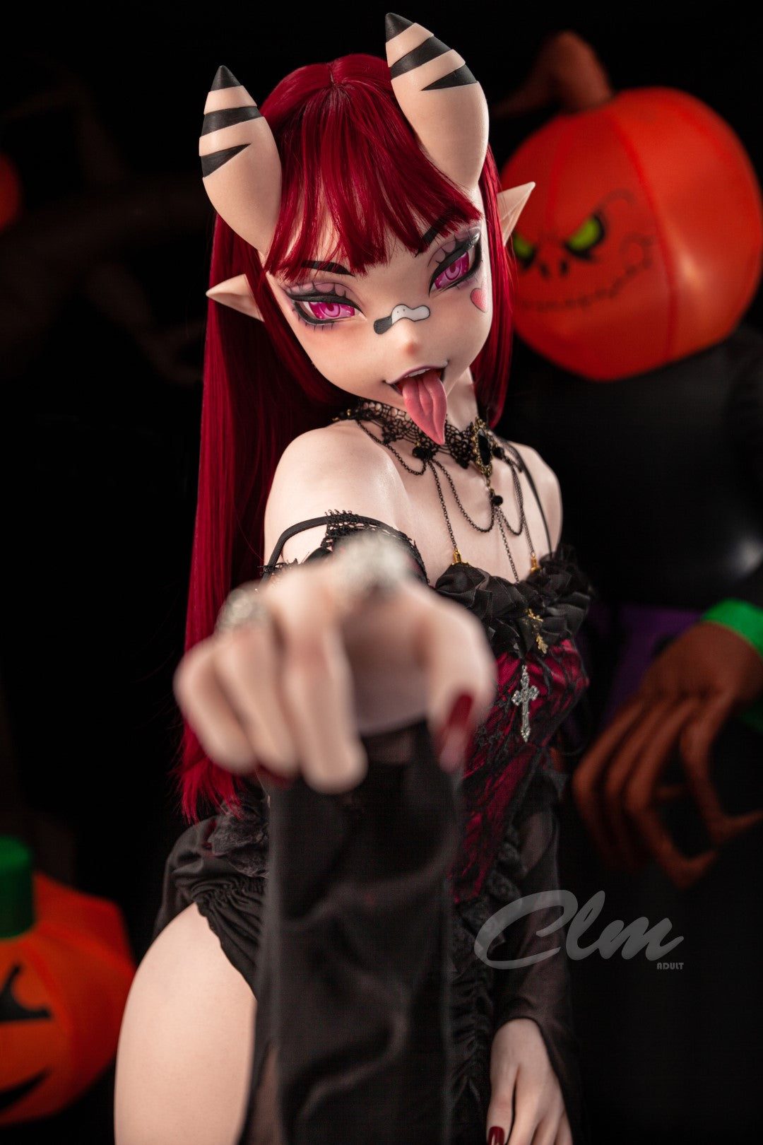 Meru de Succubus-sekspop (Climax Doll Ultra 157 cm B-cup siliconen)