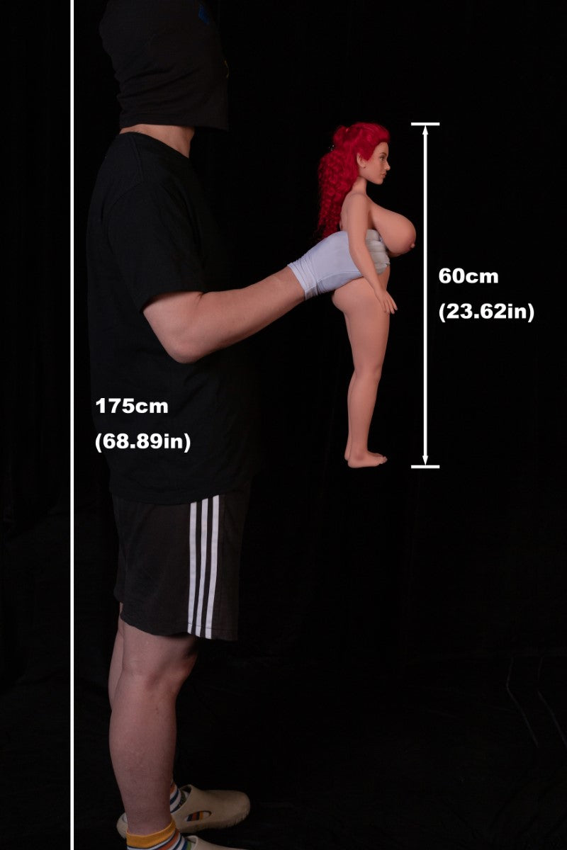 Hedy sekspop (Climax Doll Mini 60cm C-cup siliconen)