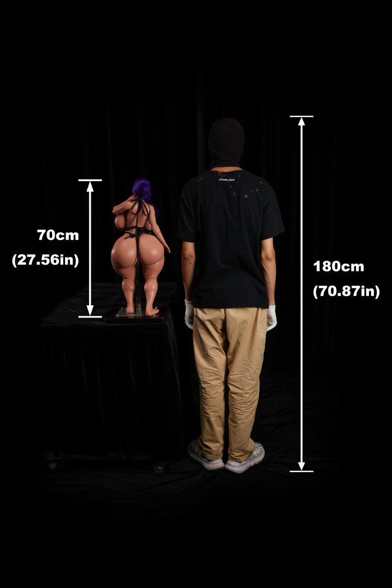 Dazia-sekspop (Climax Doll Mini 70cm S cup Siliconen)