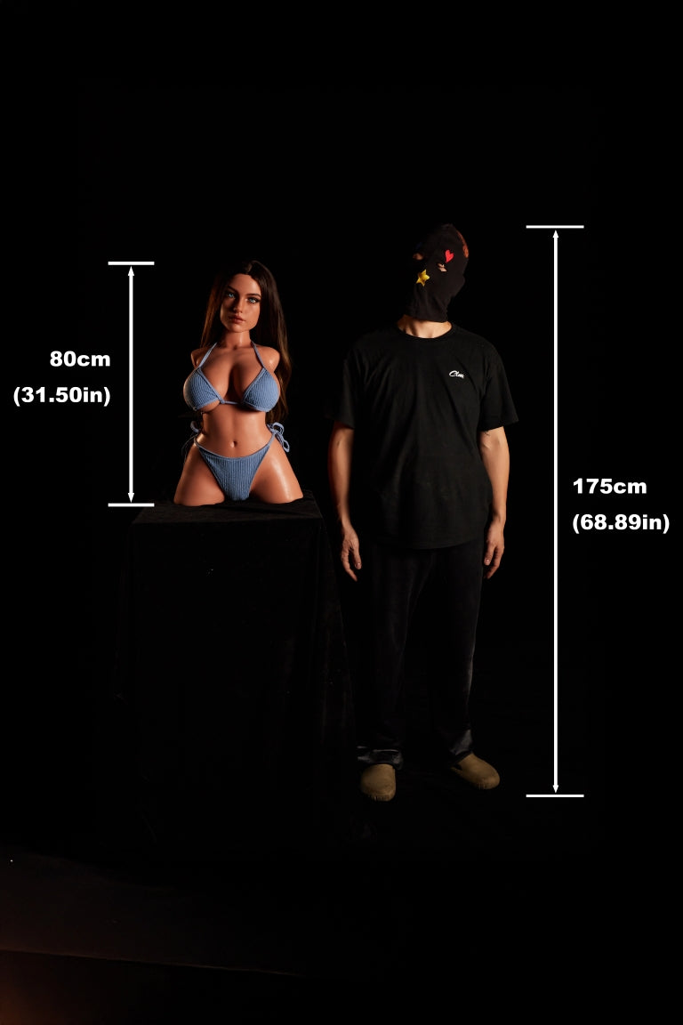 Eliza Torso Sex doll (Climax Doll ULW 80cm G-cup silicone)