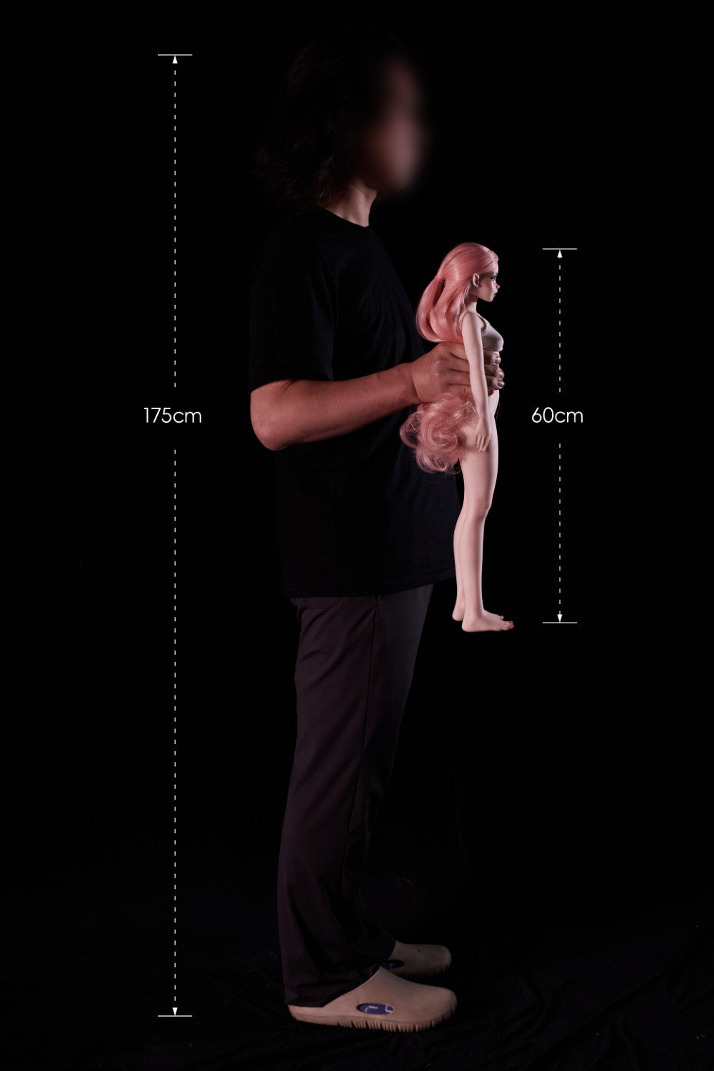 Hilary Sex Doll (Climax Doll Mini 60 cm a-cup siliconen)