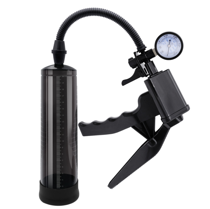 Penis Pump Manual - With Pressure Gauge (Sexlandet)