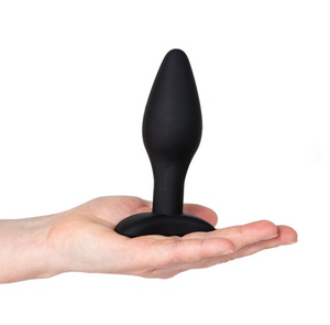 Klassieke buttplug in zachte siliconen - ingesteld met 3 maten