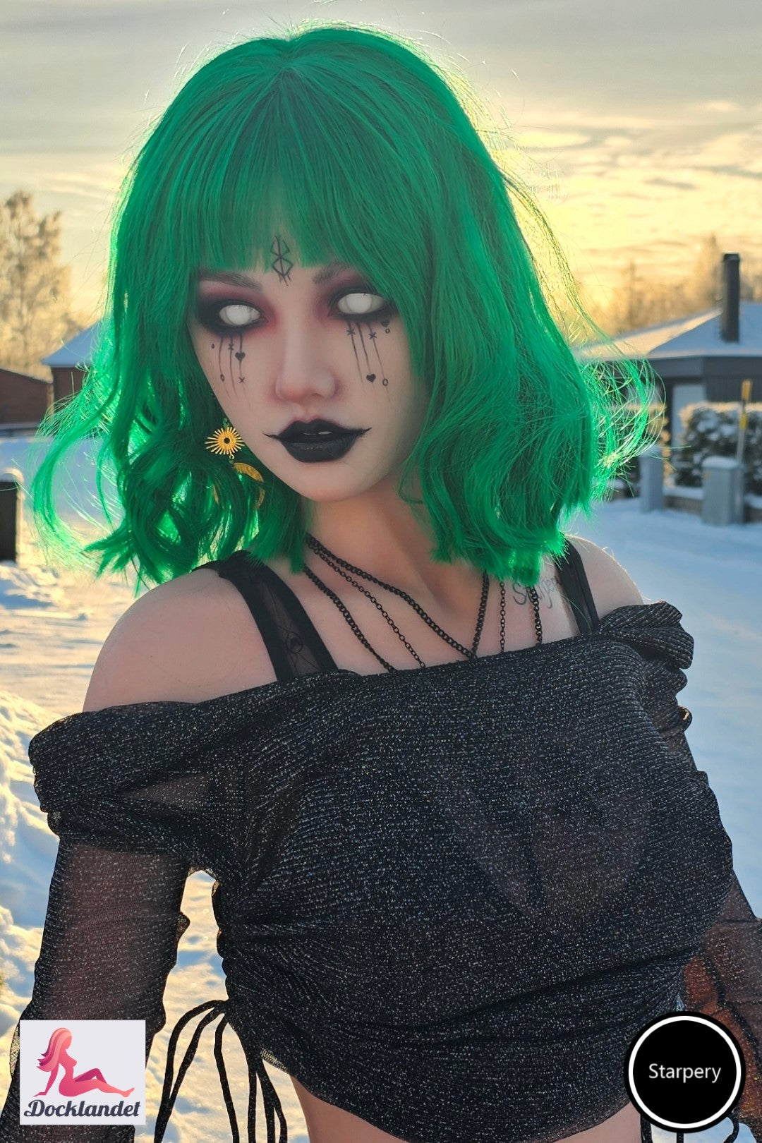 Silvana Exclusieve sekspop (Starpery 174cm C-cup TPE+Siliconen)