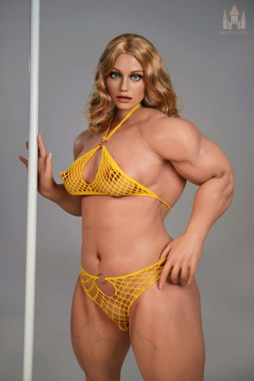 Stella-sekspop (Dolls Castle 160 cm B-cup #S15 siliconen)