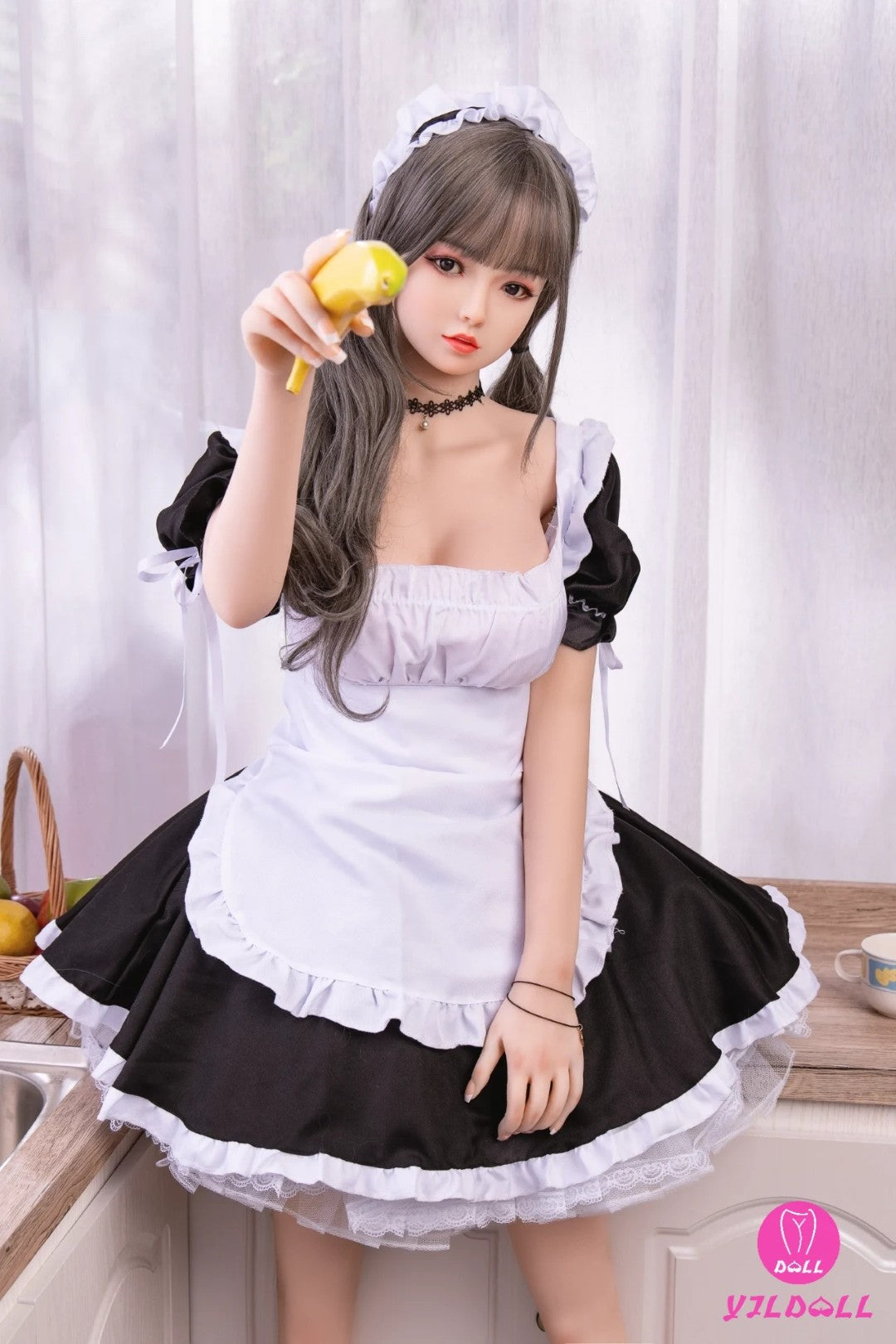 Cassandra-sekspop (YJL Doll 165 cm D-cup #405 TPE+siliconen)