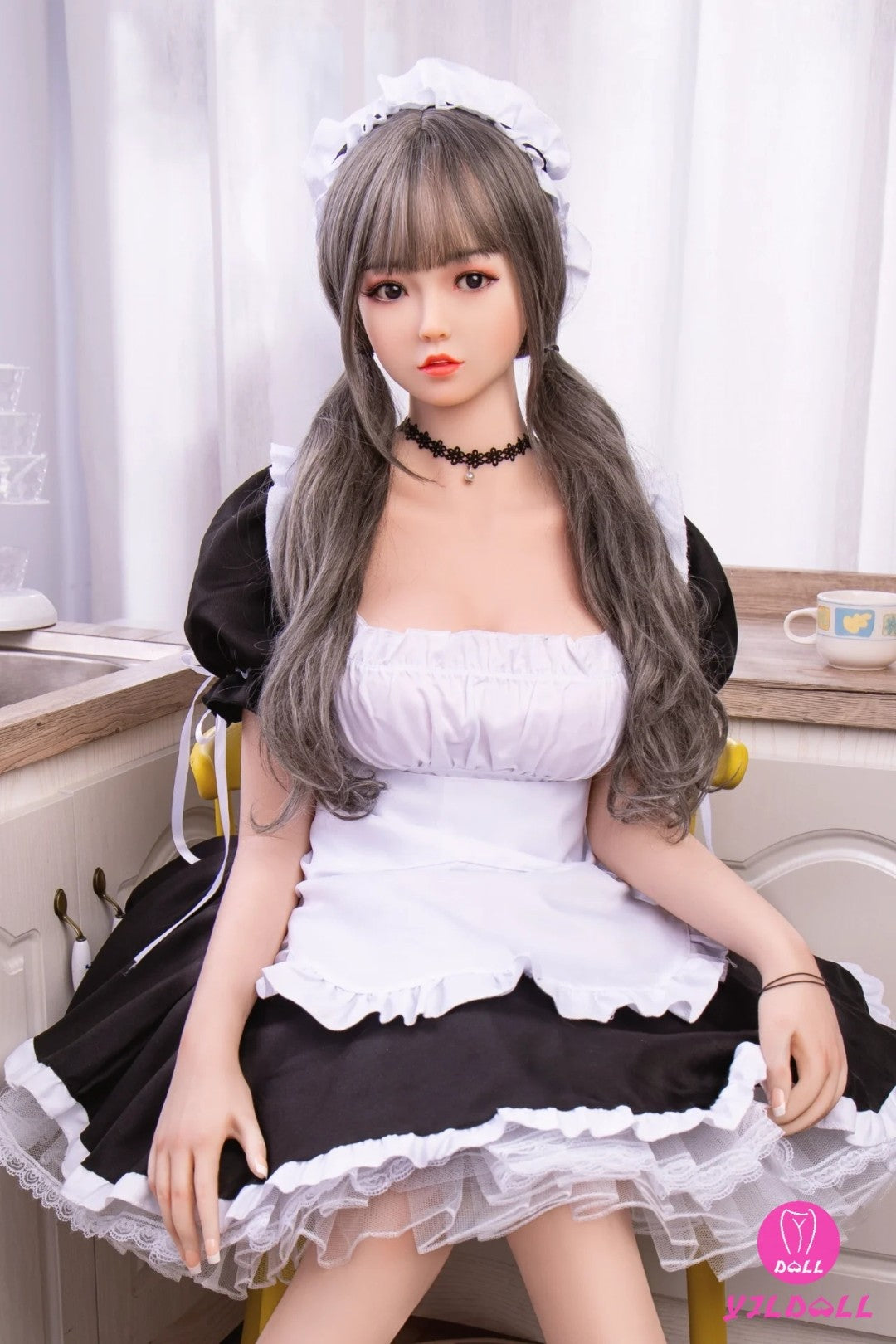 Cassandra-sekspop (YJL Doll 165 cm D-cup #405 TPE+siliconen)