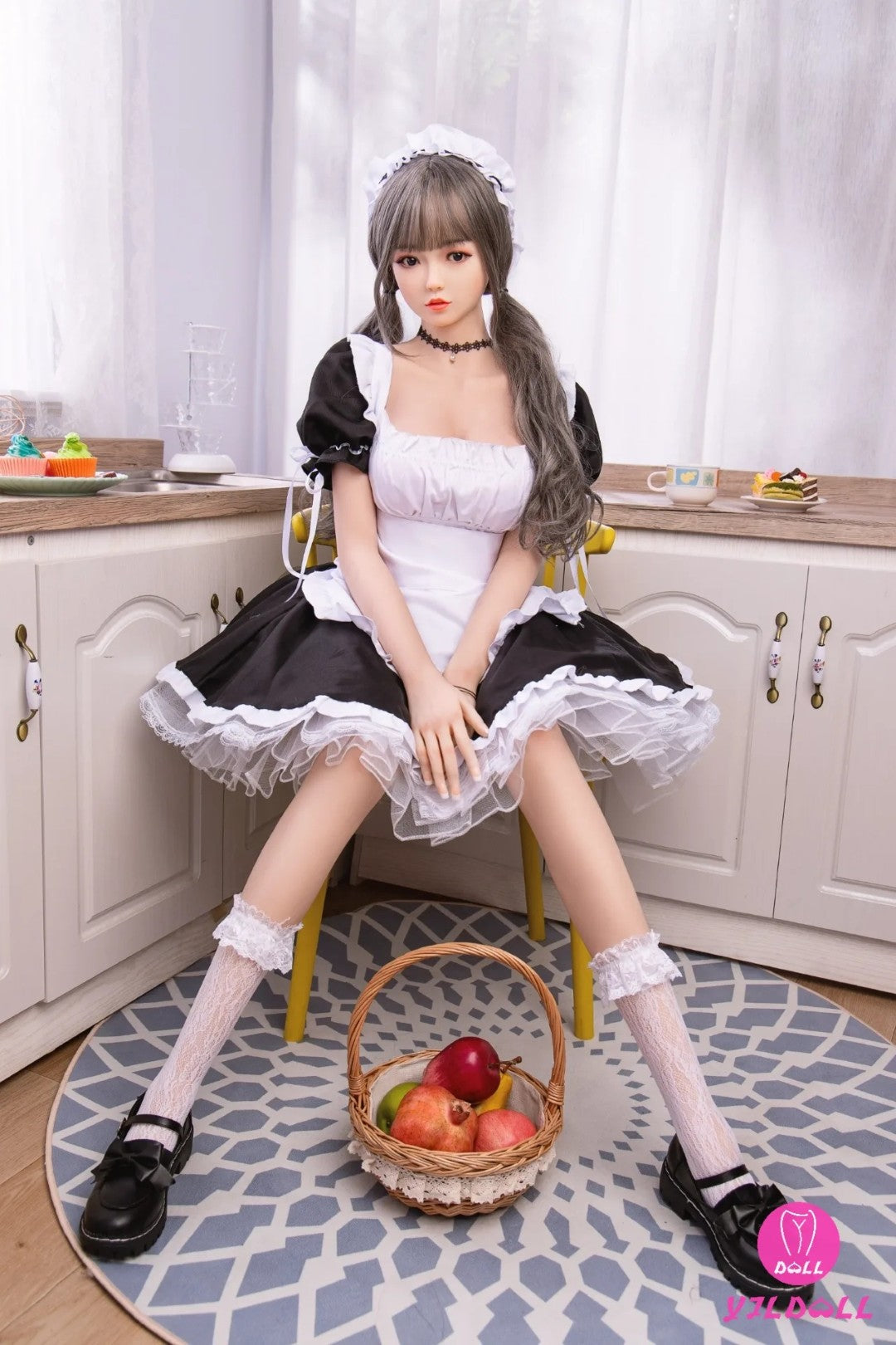 Cassandra-sekspop (YJL Doll 165 cm D-cup #405 TPE+siliconen)