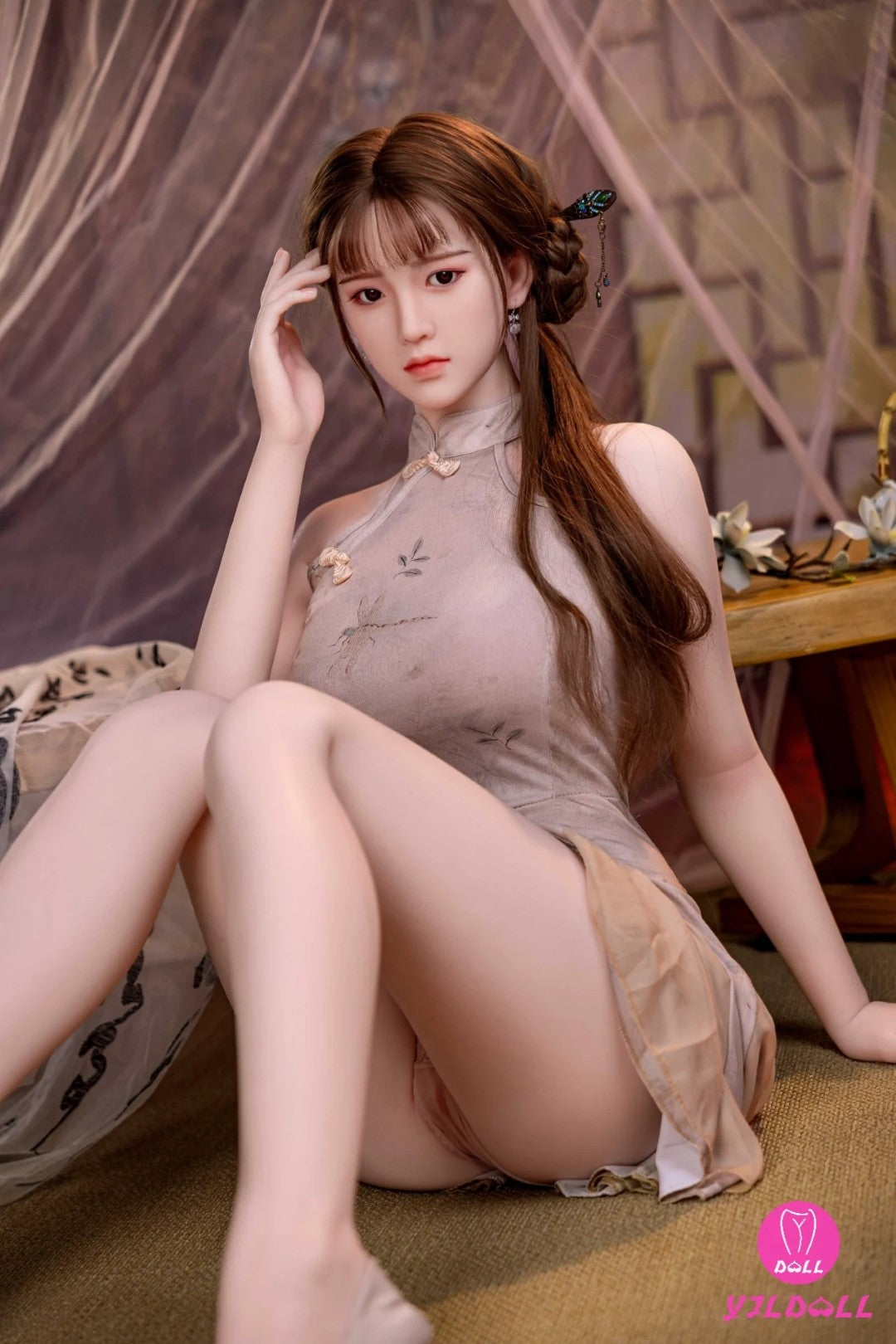 Emmy-sekspop (YJL Doll 165 cm D-cup #396 TPE+siliconen)