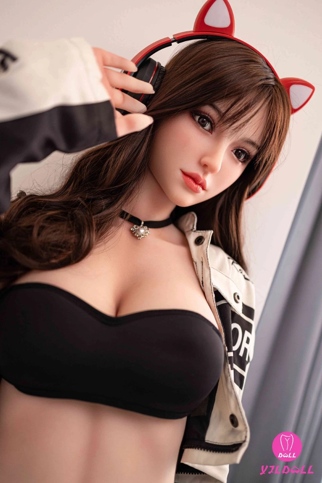 Ophelia-sekspop (YJL Doll 165 cm D-cup #382 TPE+siliconen)