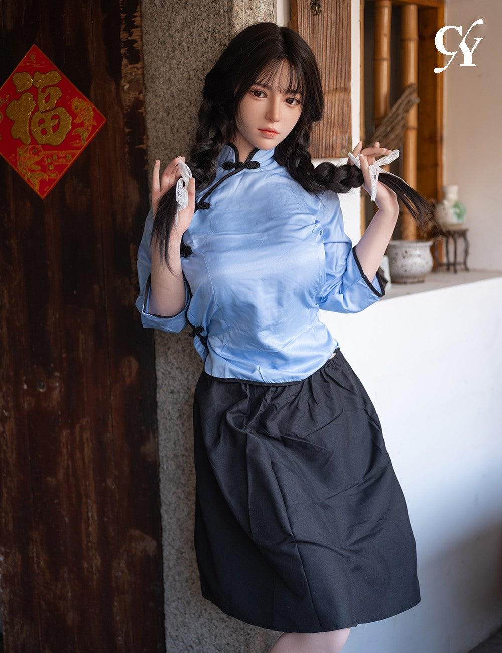 Wan-sekspop (TOP CYDOLL 167cm D-cup TPE+Siliconen)