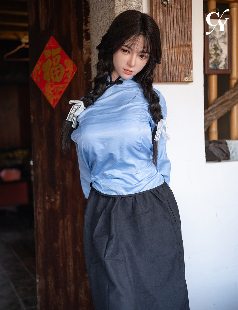 Wan-sekspop (TOP CYDOLL 167cm D-cup TPE+Siliconen)