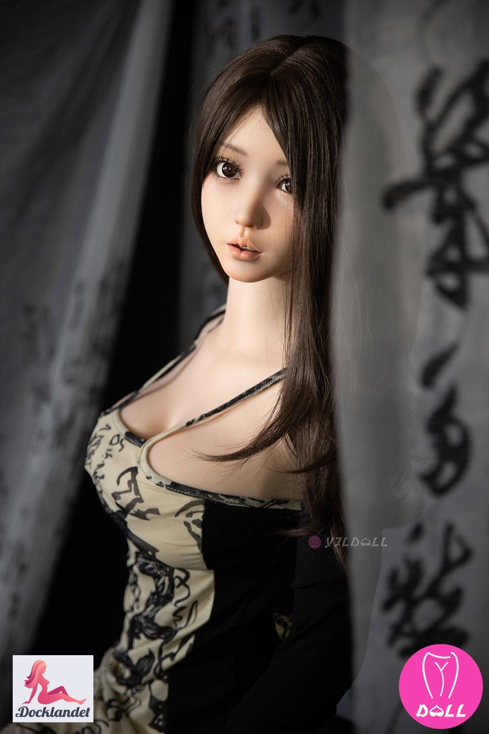 Xiu-sekspop (YJL Doll 156 cm F-cup #A17 siliconen)