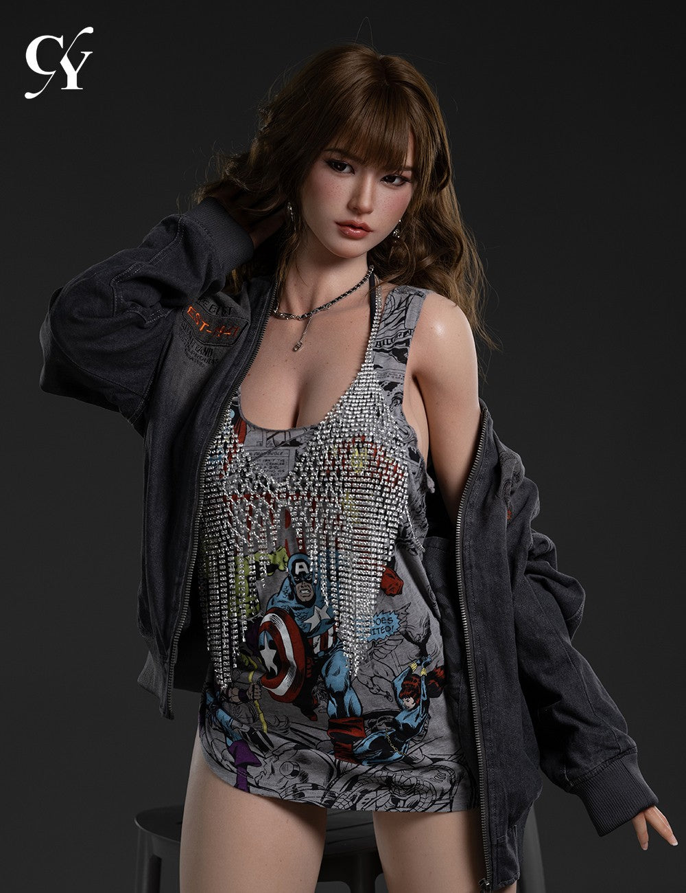 Yuki-sekspop (TOP CYDOLL 168 cm F-cup TPE+Siliconen)