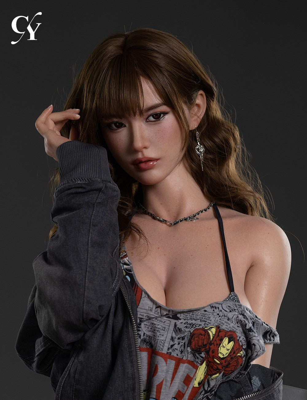 Yuki-sekspop (TOP CYDOLL 168 cm F-cup TPE+Siliconen)