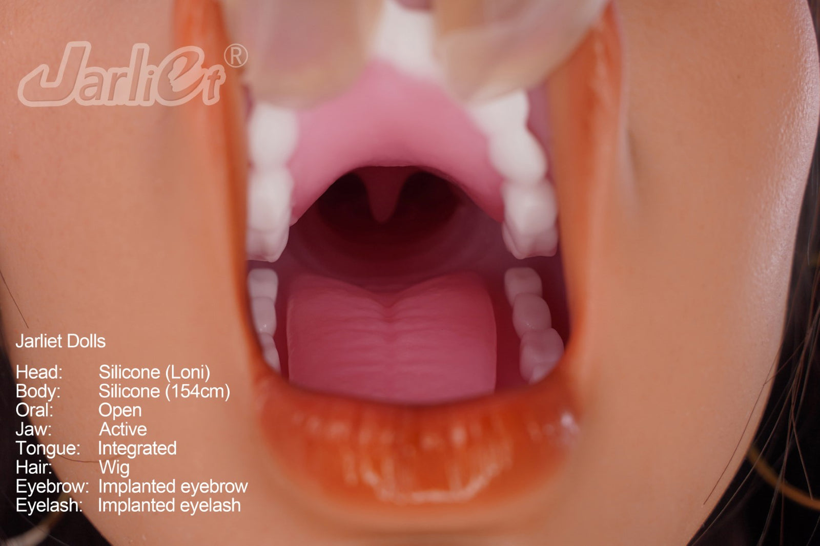 Loni-sekspop (Jarliet 154 cm C-cup siliconen)